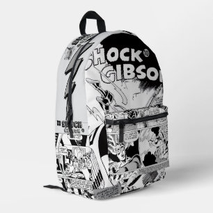 1940's 'SHOCK Gibson' Comics Backpack 