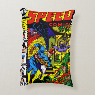 1940's SPEED Comics Pillow