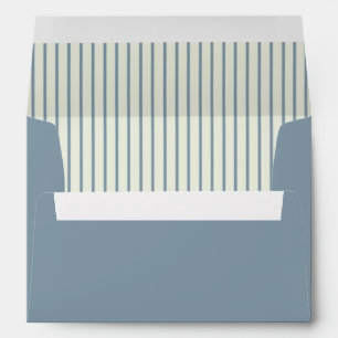 1940s theme strong woman stripes envelope