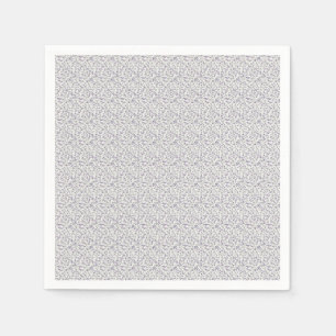 1940s Vintage Thyme & Denim Floral Art Napkin