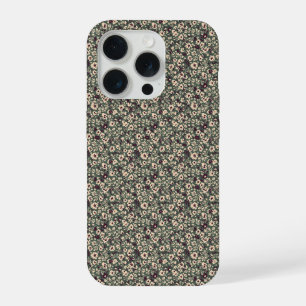 1940s Wartime Floral Sprig Vintage Pattern iPhone 15 Pro Case