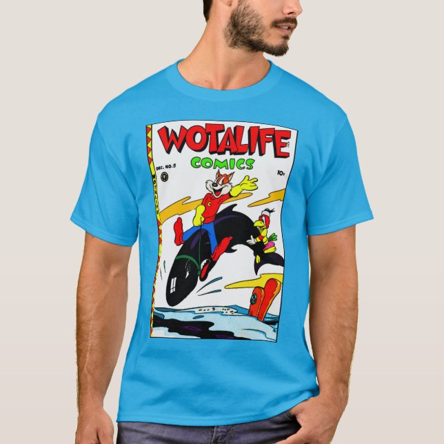 1940's Wotalife Comics T-Shirt (Front)