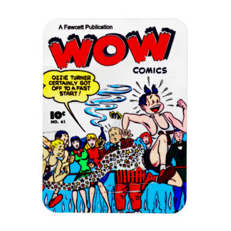 1940's WOW Comics Magnet