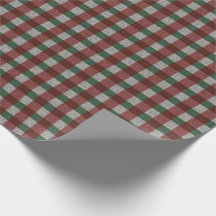 1940s Xmas Gingham