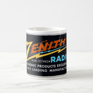 1940s ZENITH RADIO ADVERTISEMENT Coffee Mug