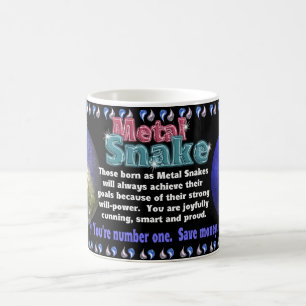 1941, 2001 Metal Snake of chinese zodiac Coffee Mug