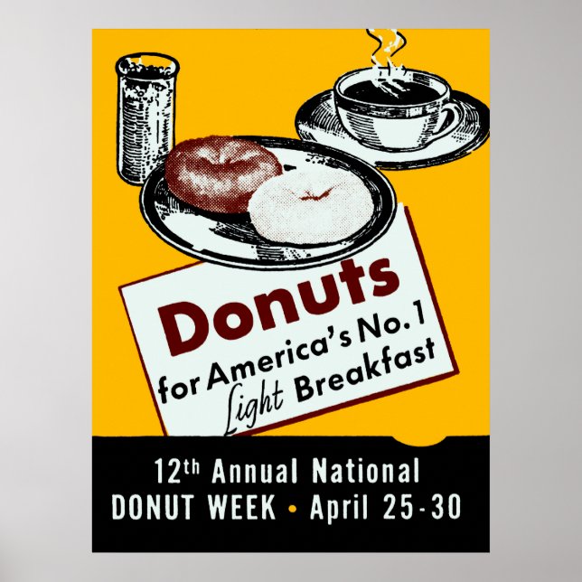 1941 Doughnut Poster (Front)
