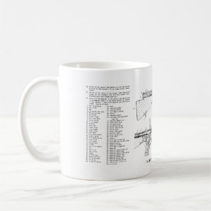 1941 Johnson LMG Schematic Coffee Mug