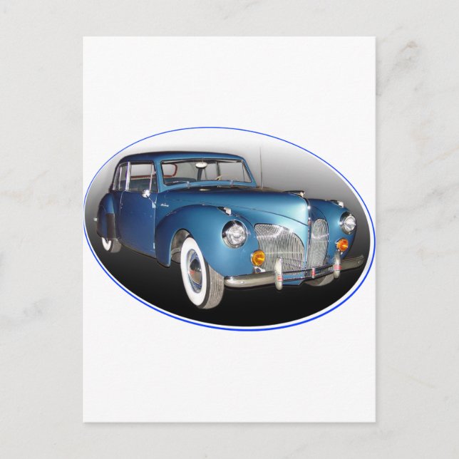 1941 LINCOLN CONTINENTAL #1 POSTCARD (Front)