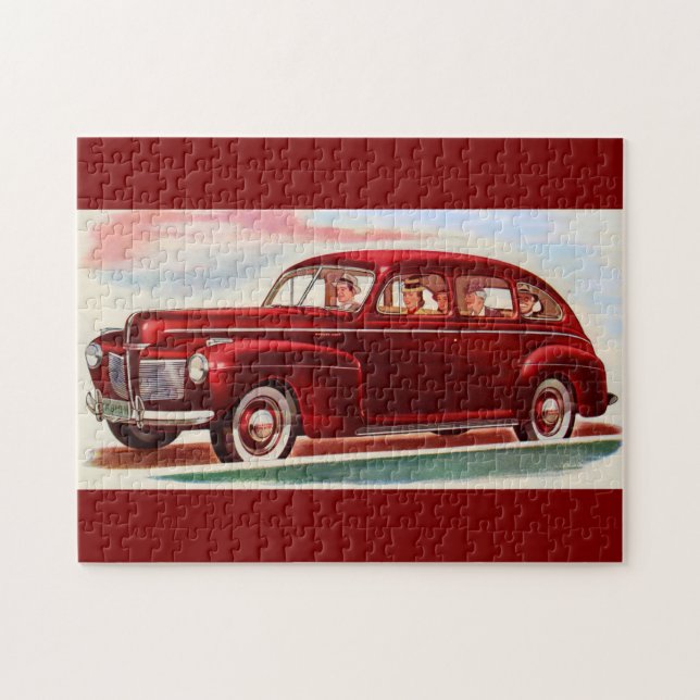 1941 Mercury 8 Jigsaw Puzzle (Horizontal)