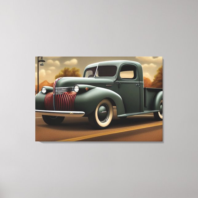 1941 Pickup Truck Canvas Print (Front)