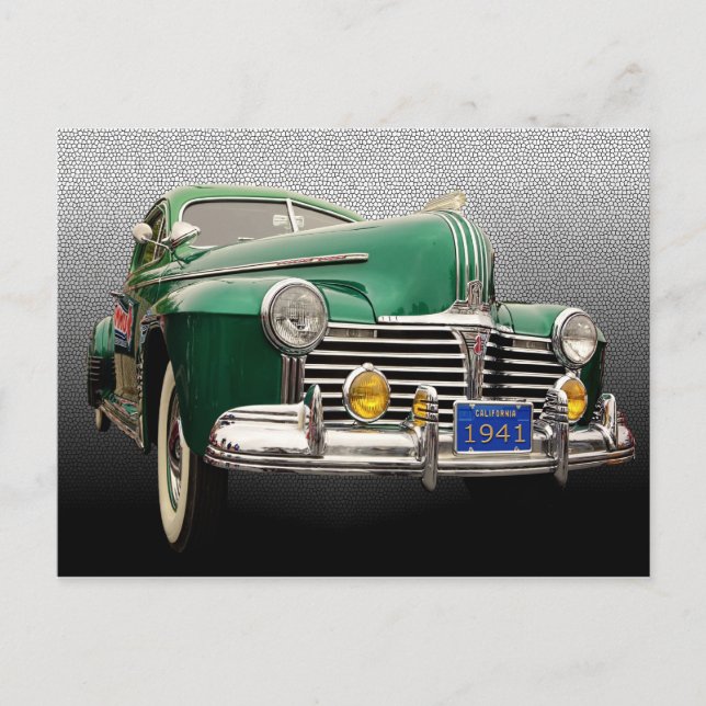 1941 PONTIAC 2 POSTCARD (Front)