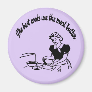 1941 Vintage Butter Magnet