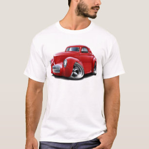 1941 Willys Red Car T-Shirt