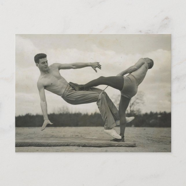 1942 Combat Training Postcard (Front)