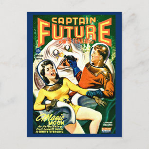 1944 Captain Future cover Postcard