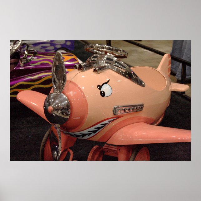 1946 Murray Pursuit Airplane Pedal Car Poster (Front)