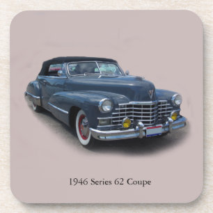 1946 Series 62 Coupe set of 6 coasters