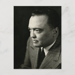 1947 FBI Director J. Edgar Hoover Postcard