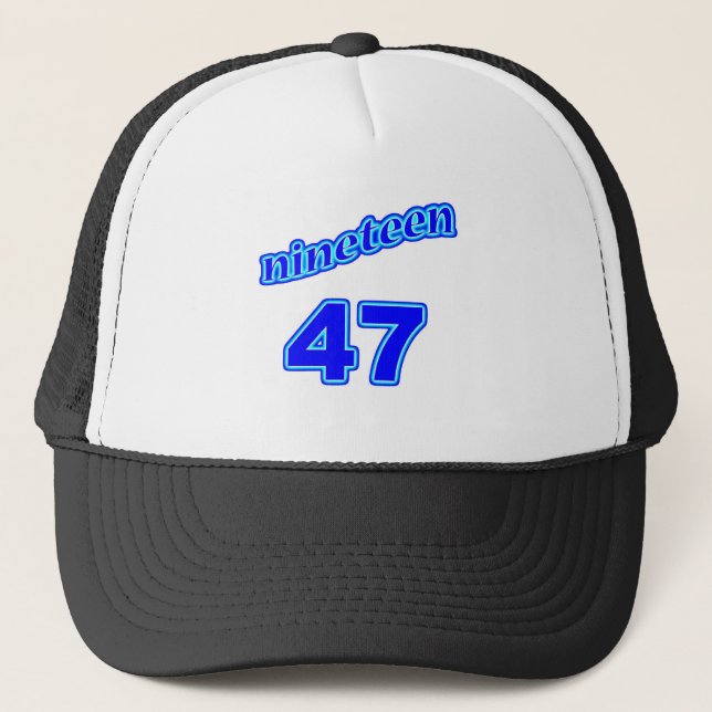 1947 Nineteen 47 Trucker Hat (Front)