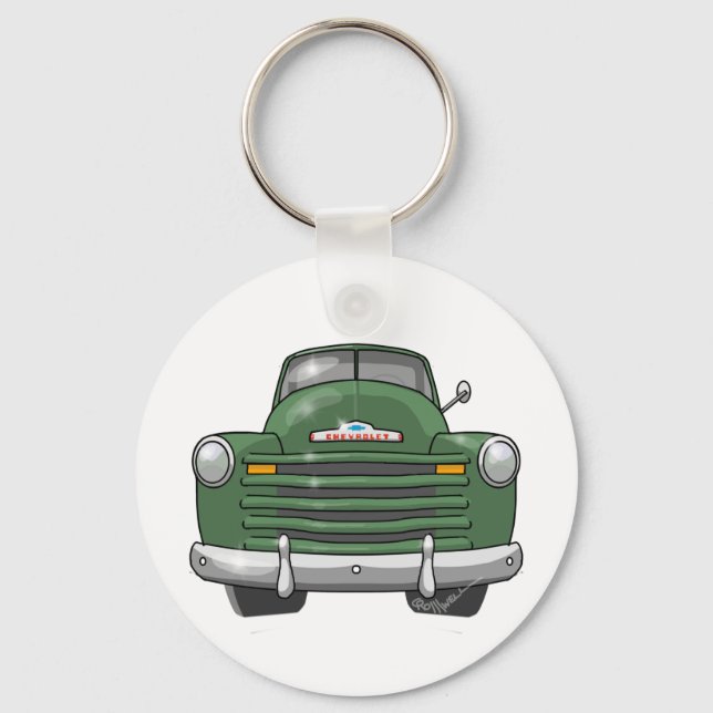1948 Chevrolet Pickup Truck Keychain (Front)