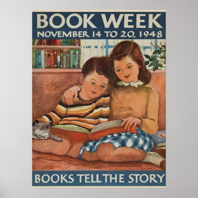 1948 Children's Book Week Poster (Front)