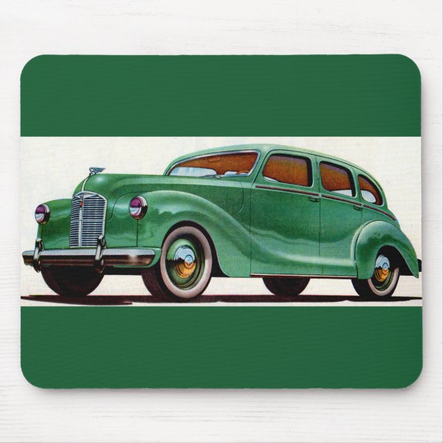 1948 green Austin Devon Mouse Pad (Front)