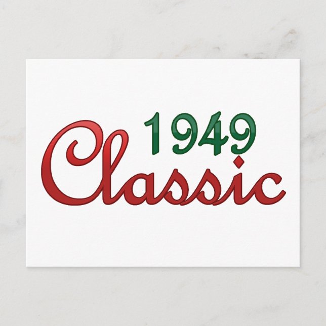 1949 Classic Postcard (Front)
