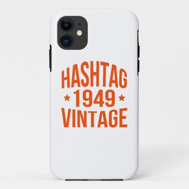 1949 Hashtag Vintage Case-Mate iPhone Case (Back)