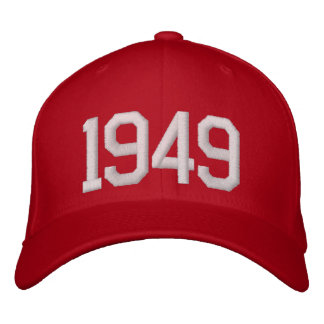 1949 Year Embroidered Hat