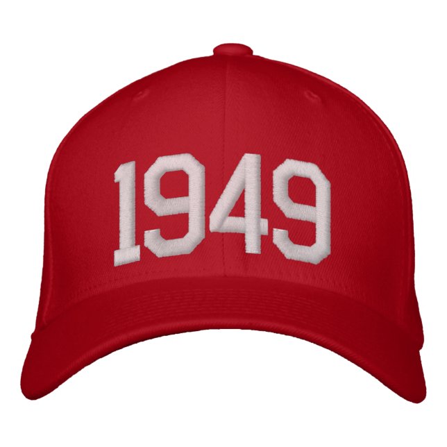 1949 Year Embroidered Hat (Front)
