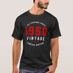 1950 All Original Parts, Limited Edition, Vintage T-Shirt