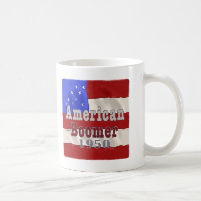 1950 Birthday Baby Boomer Mug (Right)