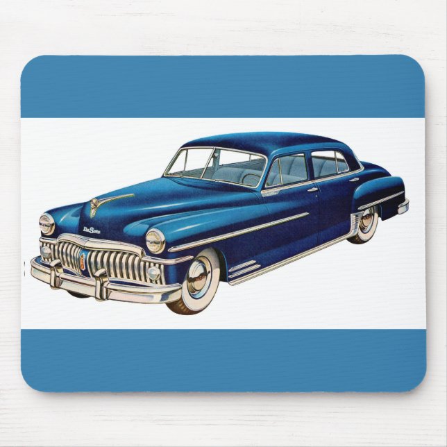 1950 blue DeSoto Mouse Pad (Front)