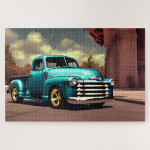 1950 Chevrolet classic car Jigsaw Puzzle