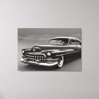 1950 Classic Car Canvas Print