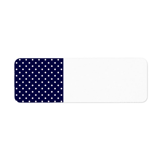 1950 navy blue with white dots (Front)