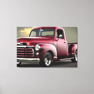1950 Pickup Truck Canvas Print