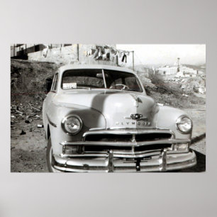 1950 Plymouth Deluxe Poster