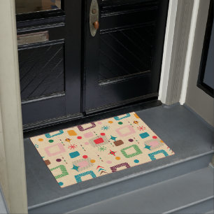 1950´s Atomic Pattern Doormat
