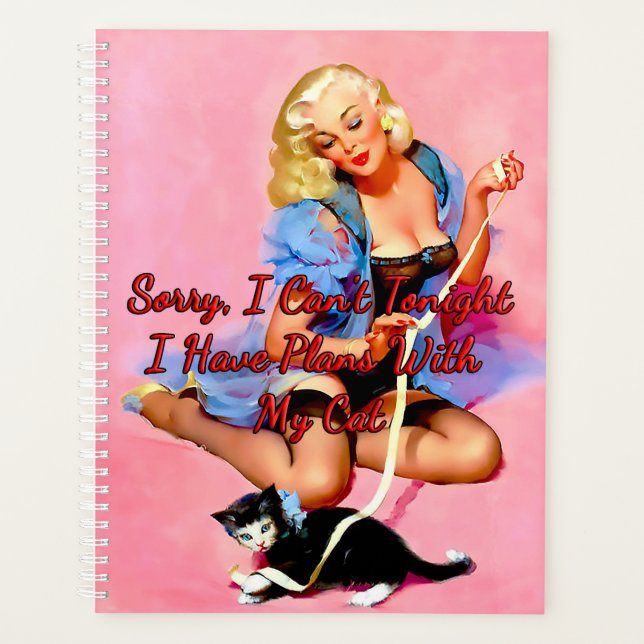 1950’s Denise Purrty by Gil Elvgren Planner (Front)