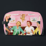 1950'S AFTERNOON TEA VINTAGE ART DOPP KIT<br><div class="desc">1950'S AFTERNOON TEA VINTAGE ART</div>