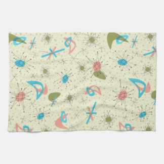 1950s Atomic Age Kitchen Towel