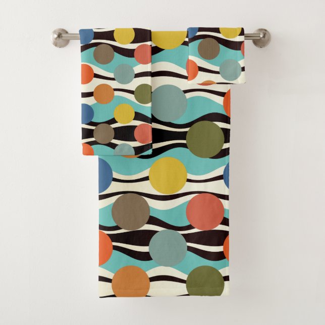 1950's bath towel set (Insitu)