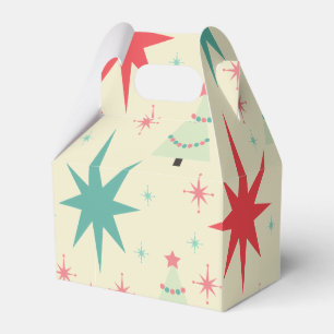 1950s Christmas Retro Favor Box