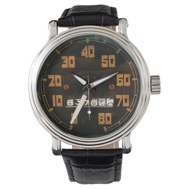 1950s Classic Pickup Truck Speedometer Watch (Front)