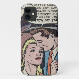 1950s Classic Romantic Comic iPhone 11 Case