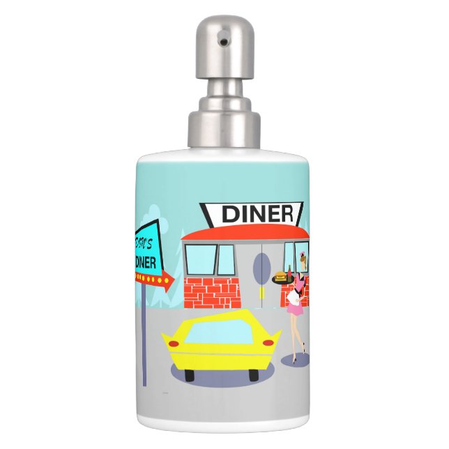 1950's Diner Bath Set (Front)