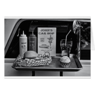 1950's Drive-in B&W