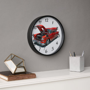 1950's Era Chevrolet Belair round clock